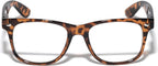 Progressive Reading Glasses No Line Clear on Top Bifocals Reader - Comfortable Classic Design