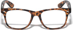 V.W.E. Progressive Reading Glasses No Line Clear on Top Bifocals Reader - Comfortable Classic Design