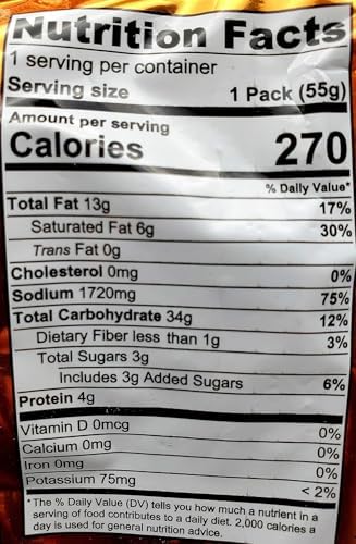 Generic MAMA Instant Ramen Noodle Shrimp Creamy Tom Yum, 1.94oz each (Pack of 30)