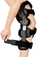 kefit Hinged Knee Brace Rom, Knee Support for Torn Acl, Meniscus Tear, Pcl, Surgery Recovery, Adjustable Post Op Knee Immobilizer, Leg Stabilizer for Man and Women