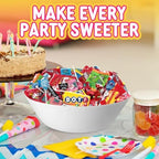 Bulk Candy Variety Pack 2 Pounds Assortment, Approx. 100 Individually Wrapped Fun Size Chewy And Hard Candy For Parties, Classrooms, Pinatas, Goodie Bags And Buffets
