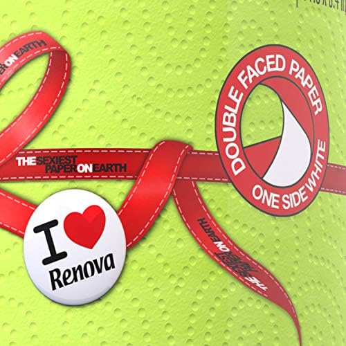 Renova Green Paper Towel Jumbo Roll 2 Ply 120 Highly Absorbent Sheets