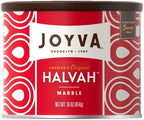 Joyva Halvah – Marble, 16oz | A Delicious Sesame Treat | Dairy Free, Gluten-Free & Kosher Parve | Handcrafted in Brooklyn (Pack of 1)