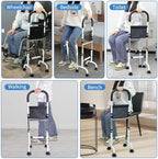 Stand Assist Mobility Aid Rail for Seniors – Adjustable Safety Grab Bar for Bed, Couch, Chair, Toilet – Non-Slip Base, Easy to Install, Stability Support for Sitting & Standing