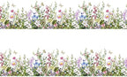 Wild Flowers cake border 2 Strips per sheet 3.5x10.5 inchs