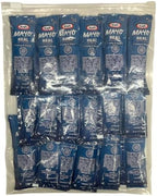 Mayo Packets 7/16 Oz – Assortment Gift - 50 Count Single Serve - Mayo Condiment Packs with 8 x 10 inch Chronos Food Safe Slide Seal Bag