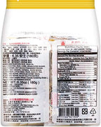 能量99 All natural Pei Tien Energy 99 rice cake roll 6.35oz (Egg Yolk Flavor, 4 Packs)