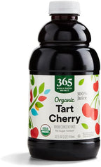 365 by Whole Foods Market, Organic Tart Cherry Juice, No Sugar Added, 32 Fl Oz
