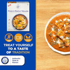 Eastern Feast - Paneer Butter Masala, Ready to Eat Meals, (Pack of 4), Vegetarian, Gluten Free