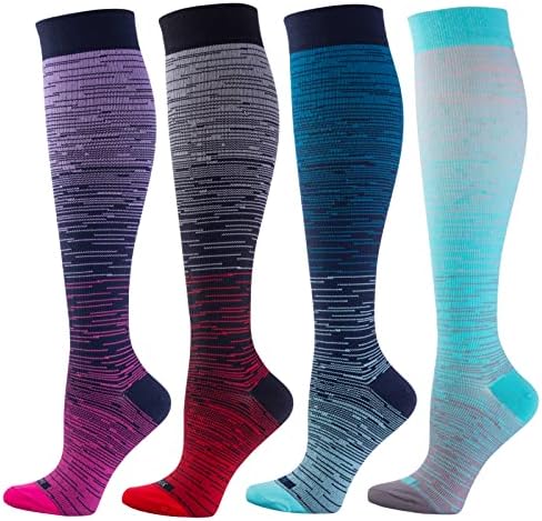 LEVSOX Compression Socks Women and Men, 20-30mmHg, Best for Nurses, Travel, Pregnancy