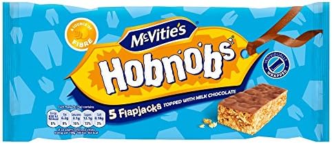 McVities Chocolate Hob Nob Flapjacks 5 Pack 150g