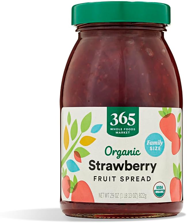 365 by Whole Foods Market, Organic Strawberry Fruit Spread, 29 Ounce