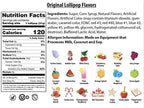 Original Gourmet Lollipops, Original and Cream Swirl Medley, 60 Count, 1.1 Ounce