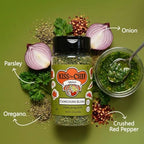 Kiss the Chef Chimichurri Blend 2.25 oz – Authentic Argentinian Chimichurri Sauce Mix & Dry Seasoning – Herb & Garlic Spice Blend – Gluten Free, No Seed Oil, No MSG – For Steak, Chicken, Vegetables