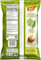 Lay's Potato Chips, Limon Flavored Snacks, 7.75oz Bag