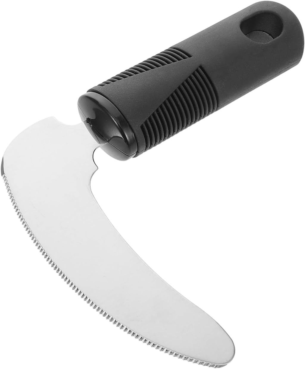 Beaupretty Stainless Steel Adaptive Cutting Tool for Seniors Shake Utensil for Disabled Adults Rehabilitation Aid for Enhanced Independence and Meal Enjoyment