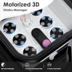Foot Spa Electric Rotary Massage, with Touchscreen Pro Color Display, Collapsible Foot Bath with Heat, Bubble,Remote Control, Adjustable Temp Control, and 24 Motorized Shiatsu Massage Balls (Black)