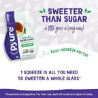 Pyure Organic Liquid Stevia Extract Sweetener – Zero Calorie, Sugar Free, Keto Friendly, Plant-Based Sugar Substitute – Non-GMO, Diabetic Friendly, Zero Carb, No Aftertaste – Simply Sweet – 1.8 fl oz