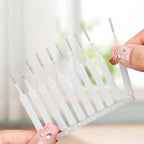 10Pcs Shower Head Cleaning Brush for Small Hole Anti-Clogging Nozzle Multifunctional Shower Cleaning Tools Showerhead Cleaning Brushes Picks for Bathroom