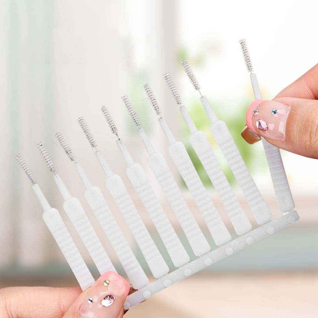 10Pcs Shower Head Cleaning Brush for Small Hole Anti-Clogging Nozzle Multifunctional Shower Cleaning Tools Showerhead Cleaning Brushes Picks for Bathroom