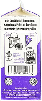 GOLD MEDAL PRODUCTS Grape Flossugar, 3-1/4 lb