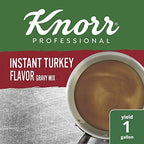 Knorr Professional Turkey Gravy Mix Gluten Free, No added MSG, 0g Trans Fat, 1 lb, Pack of 6
