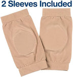 ZenToes Ankle Bone Protection Socks Malleolar Sleeves with Gel Pads for Boots, Skates, Splints, Braces - 1 Pair