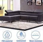 10Ft Floor Transition Strip, Self Adhesive Carpet Edging Trim Strip, Threshold Strips for Threshold Height Less Than 5 mm (Black)