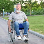 Aogigigio Wheel Chair Cushions for Seniors - Security Positioning Wheelchair Seat Pads Non-Slip Prevent Sliding Cushion for The Elderly
