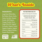 Loisa Rice & Red Beans, Premium Latin Rice & Beans, Non-GMO, No MSG, No Artificial Flavors, No Arfiticial Colors, Organic Spices, 7 oz, Pack of 6