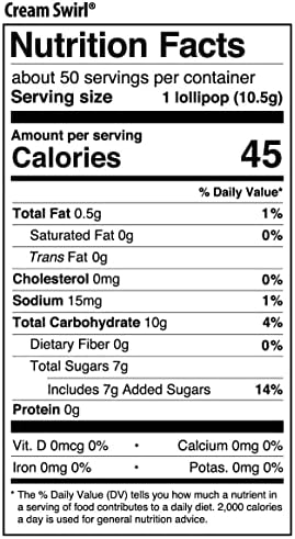 Original Gourmet, Change Maker Mini Cream Swirl and Lollipops, 100 Count