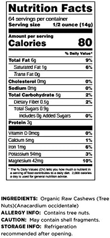 Terrasoul Superfoods Organic Raw Cashews (Mylk Grade), 2 Lbs, Premium Quality for Snacking, Desserts, Cashew Milk and Nut Butter Making