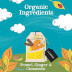 Clipper Tea Spicy Chai Herbal Tea – Caffeine Free, USDA Organic, Great Hot or Iced – Warming, Spicy, Natural, Fair & Delicious – 50 Tea Bags
