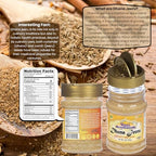 Rani Dhana-Jeeru (Coriander-Cumin Blend 50-50) Powder 3oz (85g) PET Jar ~ All Natural | Salt Free | Vegan | Gluten Friendly | Non-GMO | Kosher