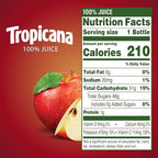 Tropicana 100% Juice Apple (Pack of 12)
