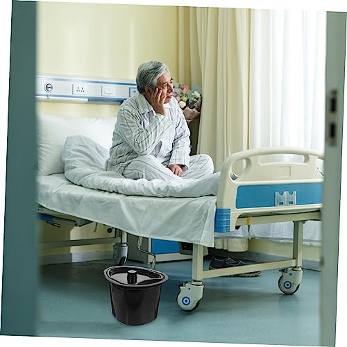 HEALLILY 5l Portable Chamber Pot Urinal Bedside Commode Bucket Lid for Elderly Children Pregnant Women