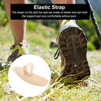 Hammer Toe Crest Cushion, Toe Buttress Pad, Adjustable Comfoltable for Foot Correction, Hammer Toe Straightener and Corrector (Right Foot)