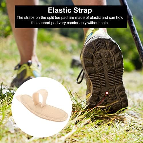 Hammer Toe Crest Cushion, Toe Buttress Pad, Adjustable Comfoltable for Foot Correction, Hammer Toe Straightener and Corrector (Right Foot)