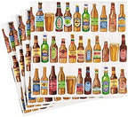 Caspari 99 Bottles Boxed Paper Cocktail Napkins - 40 Per Box