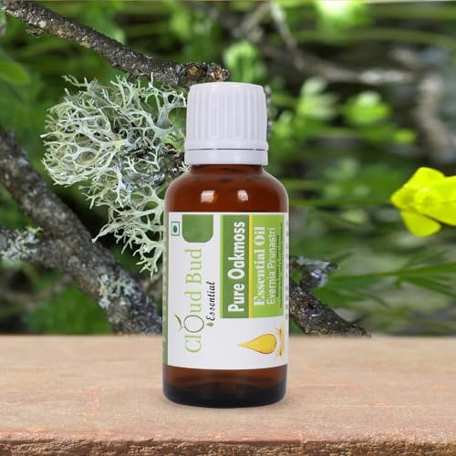 Pure Oakmoss Essential Oil 30ml 1.01oz Evernia Prunastri 100% Pure and Natural Steam Distilled