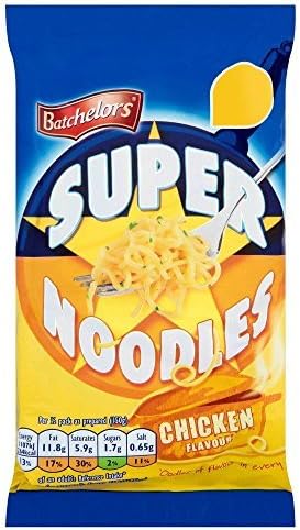 Batchelors Super Noodles Chicken - 100g - Pack of 6 (100g x 6) by Batchelors