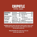 Melinda’s Chipotle Hot Sauce - Gourmet Chipotle Sauce - Made with Fresh Peppers, Carrots, Onion, Papaya & Lime Juice - Keto, Vegan, Gluten Free- 5oz, 4 Pack