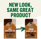 FGO Organic Chai Tea, 16 Ounce Loose Leaf Bulk Resealable Bag, Packaging May Vary (Pack of 1)