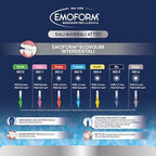 Blue Interdental Brush, 6 Pieces with SoftCare Technology for Extra Soft Gum Contact Thanks to Soft Bristles, Non-Slip Handle with Lid for Oral Hygiene