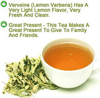 Plant Gift 100% Lemon Verbena Tea Natural Herbal Loose Dried Lemon Leaves flower - Non-GMO - Caffeine-free - 10g/0.352oz