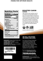 Terrasoul Superfoods Organic Carob Powder, 4 Lbs (4 Pack) - Cocoa Powder Alternative | High in Fiber