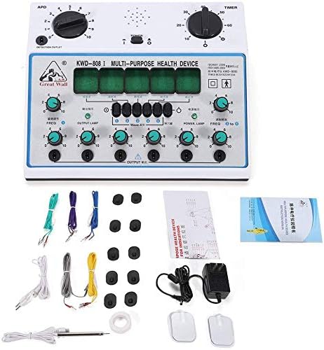 KWD808-I Electric Acupuncture Stimulator Machine 6 Output Patch Massager Care for Electric Impulse Acupuncture Tool 500-1000hpa