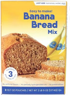 (Pack of 3) Easy to Make Banana Bread Mix 13.7 oz -