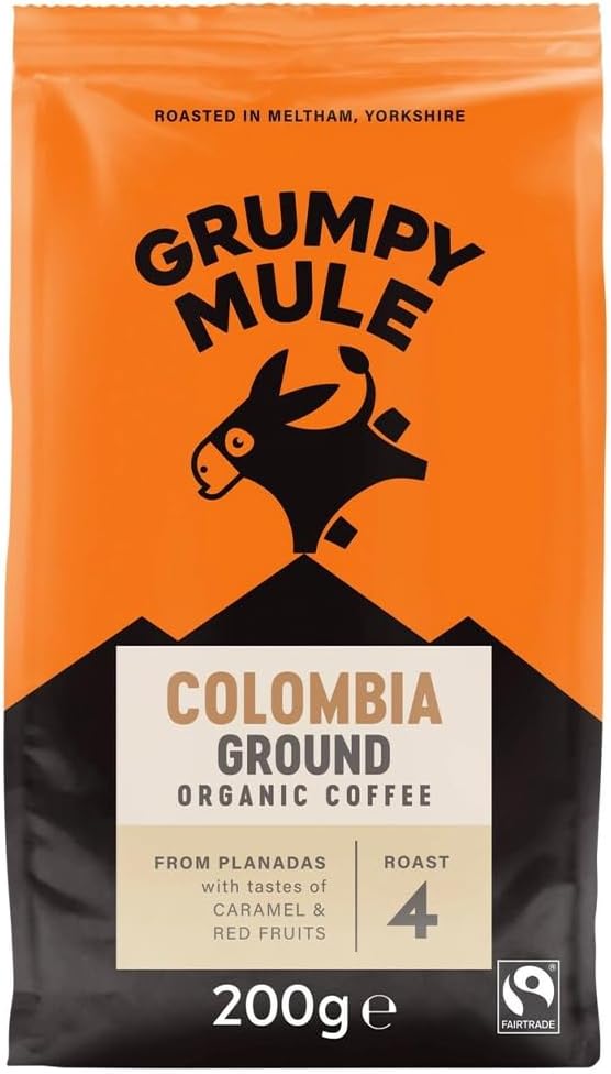 Grumpy Mule Organic Colombia Ground 227g