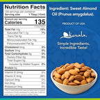 Kevala Sweet Almond Oil - Cold Pressed Almond Oil for Baking and Mixing with Essential Oils, With Mild Scent and Flavor, Nourishing and Rich in Vitamin E, Made with Selected Almonds, 64 oz, 1/2 gal